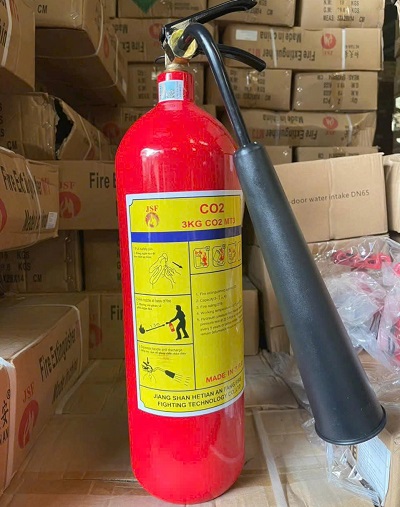 Bình chữa cháy CO2 3kg có tem kiểm định CA