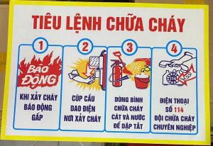 Tiêu lệnh chữa cháy