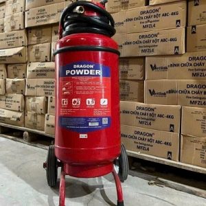 Bình chữa cháy xe đẩy 35kg có kiểm định