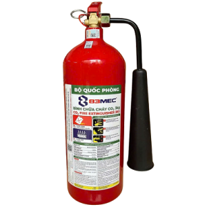 Bình chữa cháy co2 3kg bộ quốc phòng