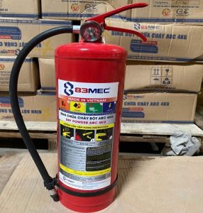 bình chữa cháy bột abc 4kg Bộ Quốc Phòng