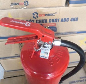 Bình chữa cháy bột 4kg 83/mec Bộ Quốc Phòng