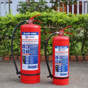Bình chữa cháy bột ABC 8kg Bộ Quốc Phòng