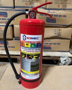 Bình chữa cháy bột abc 4kg bộ quốc phòng