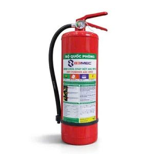 Bình chữa cháy bột ABC 8kg Bộ Quốc Phòng